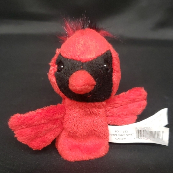 Ganz NWT Cardinal Finger Puppet - Picture 1 of 5